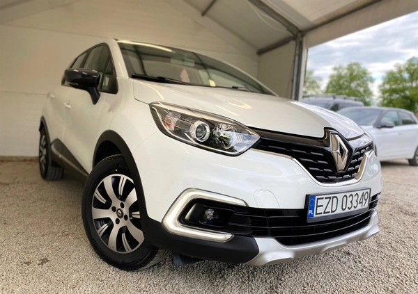 Renault Captur cena 54900 przebieg: 108000, rok produkcji 2019 z Wielichowo małe 466